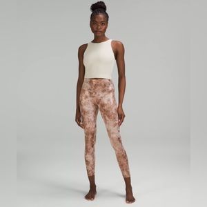 NWT Lululemon Align HR Pant 25” *Shine Diamond Dye Sz 12